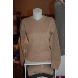 Pull jersey col V