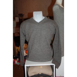 Pull jersey col V