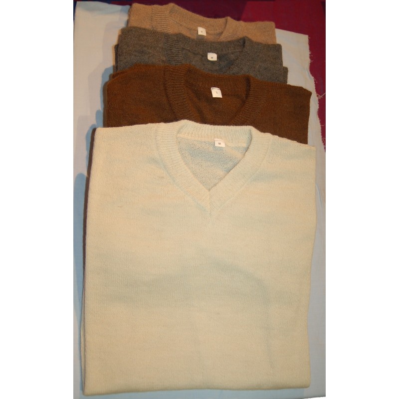 Pull jersey col V