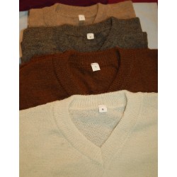 Pull jersey col V