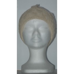 Bonnet bord motif damier